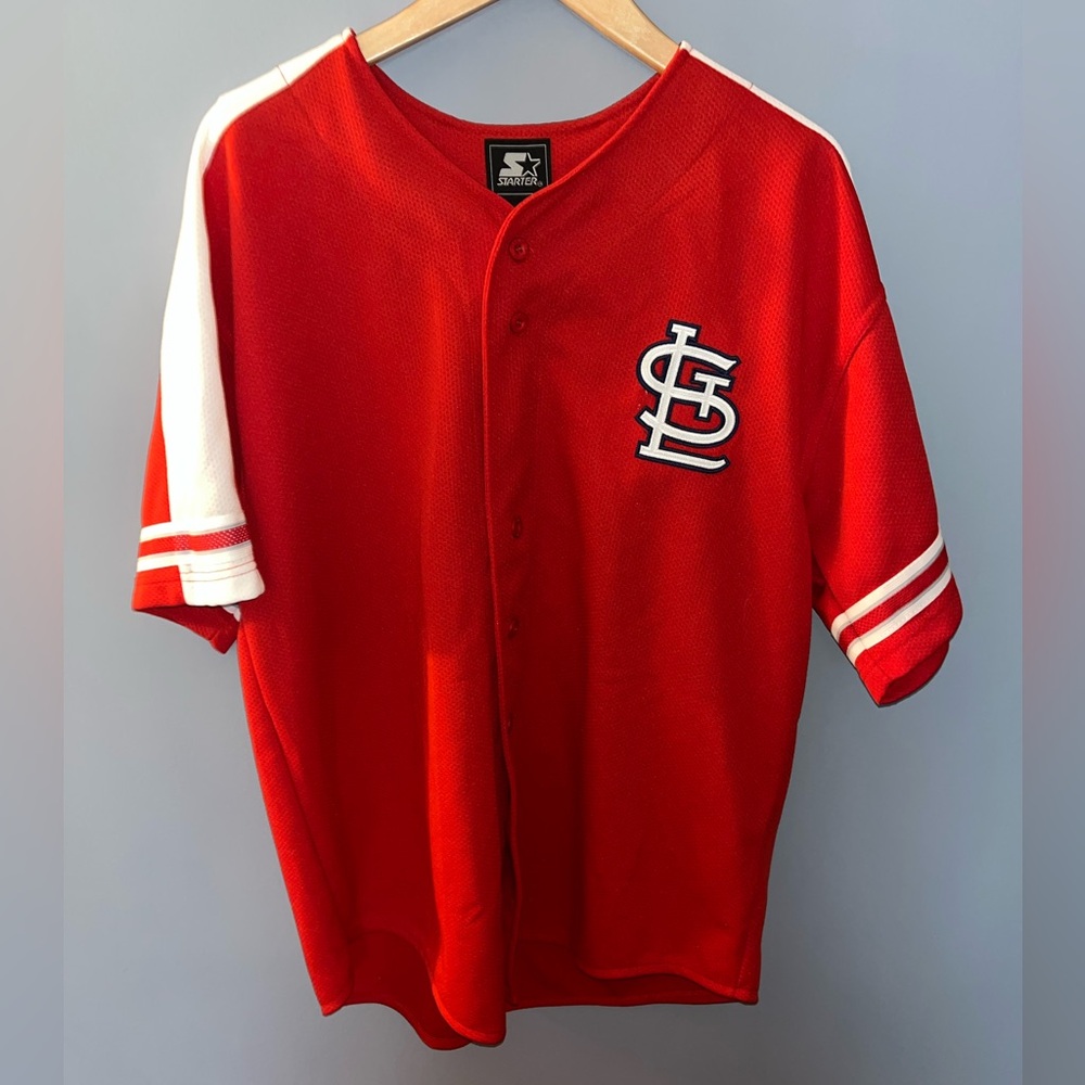 Vintage St. Louis Cardinals JD Drew #7 Jersey, Starter, size L